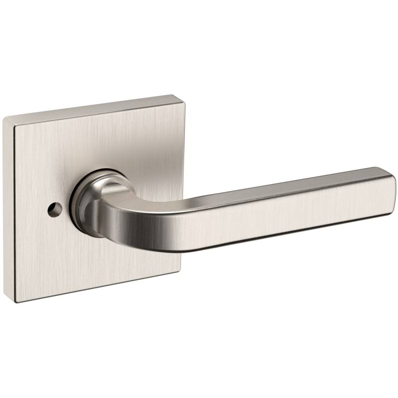 Satin Nickel Lever Privacy Set D91378