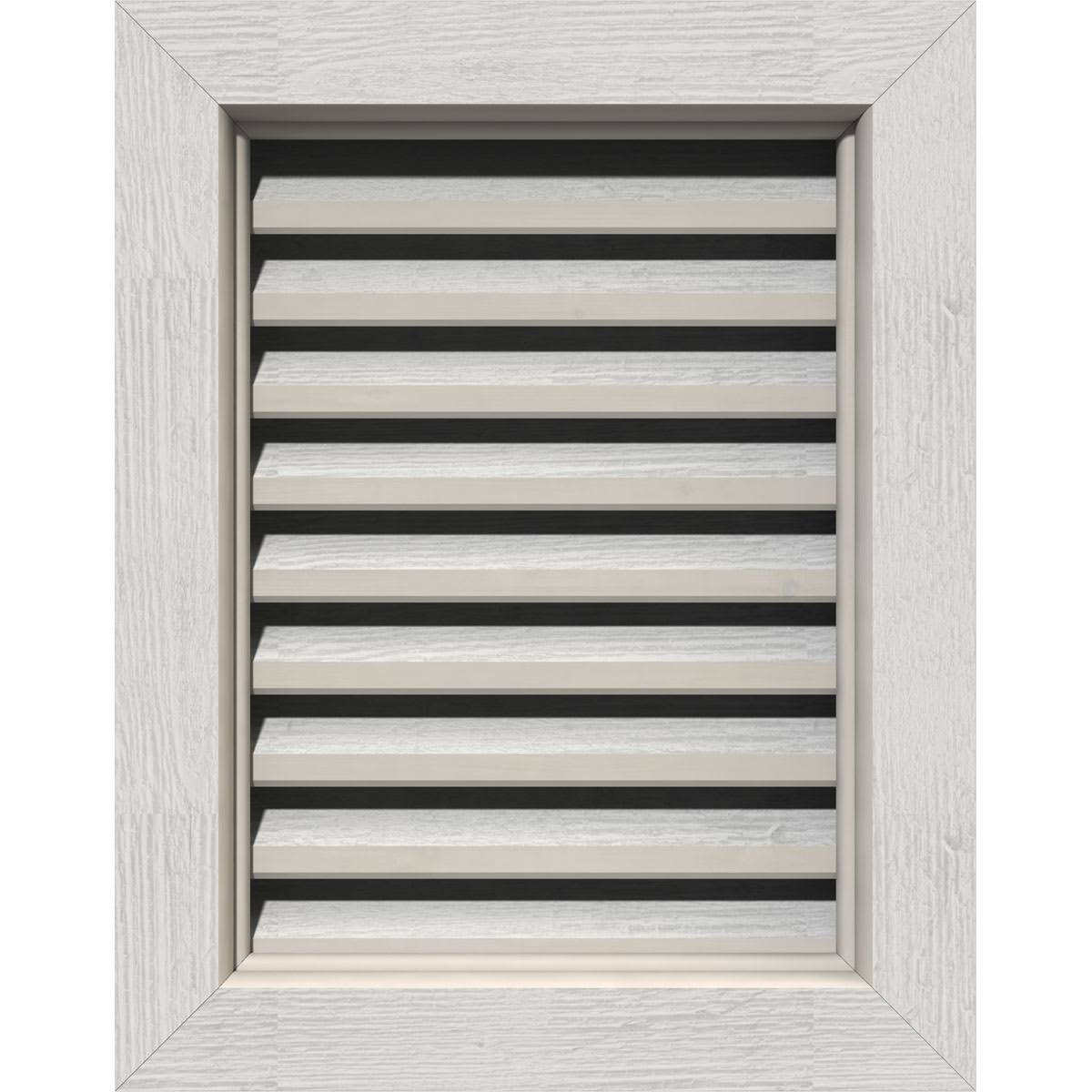 Primed Functional Rough Saw Vertical Gable Vent B553061