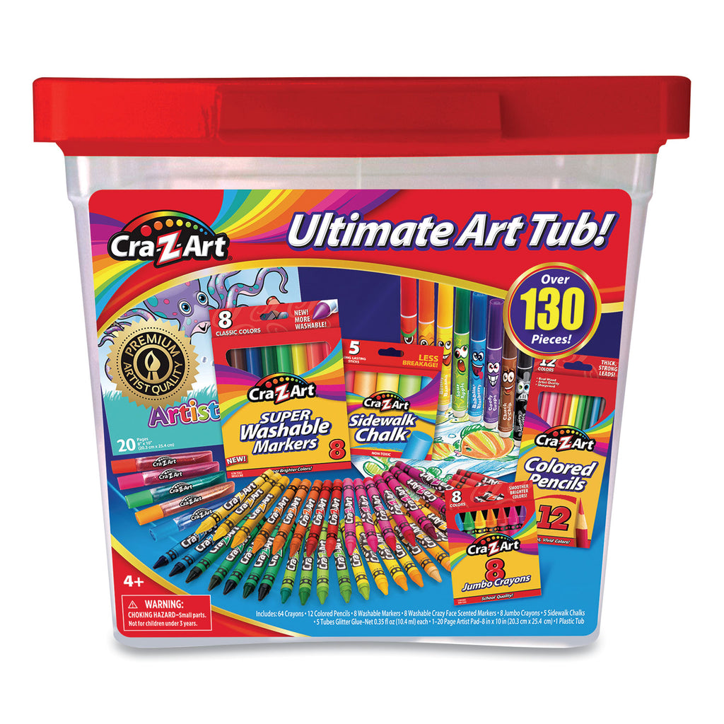 130 Pieces Art Tub, Bundle of 5 L17522