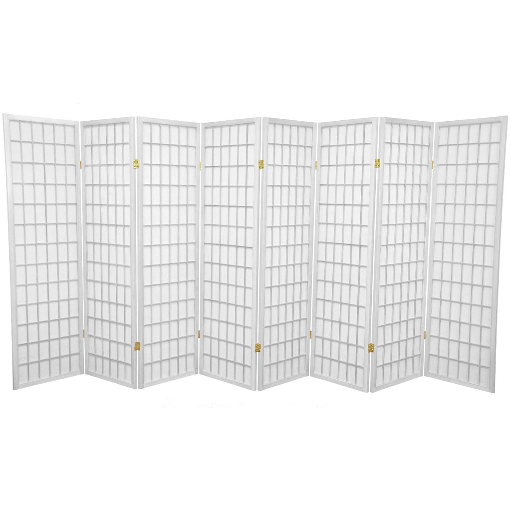 White 8 Panel Shoji Screen G614