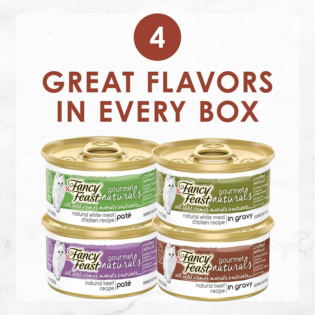 Wet Cat Food Variety Pack Poultry and Beef D964500