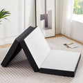 4 inch Tri-fold Memory Foam Mattress Topper with Washable Cover E975008