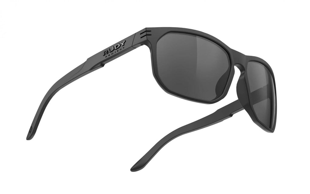 Black Matte Eyewear with Polar Grey Laser Lenses P645391