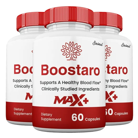 Blood Flow Pills, Maximum Strength Male Supplement (3 Pack) W3210