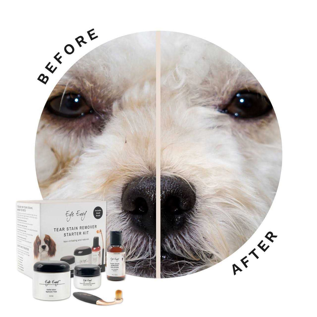 Dog Tear Stain Remover Starter Kit With Powder Brush P9973