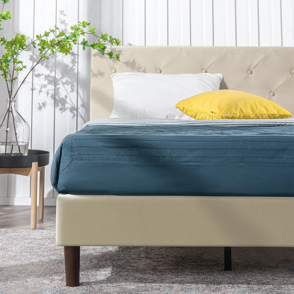 Upholstered Platform Bed Frame E5464