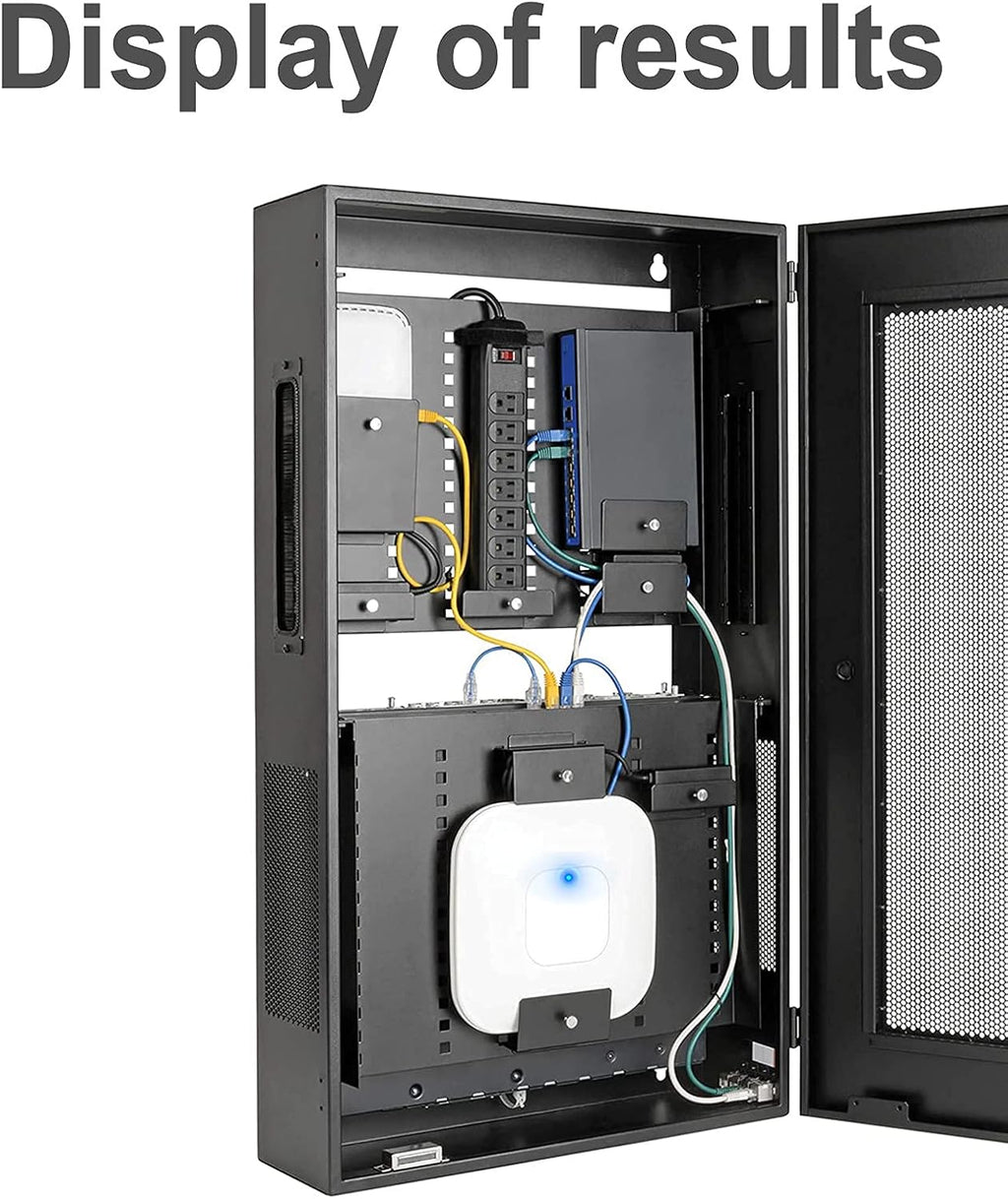 3U 19-inch Vertical Wall-Mounted Rack C221