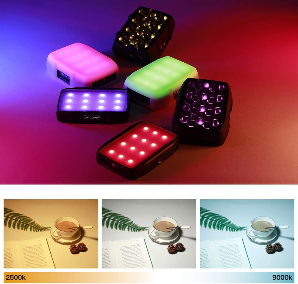 RGB Pocket LED Video Light Pack of 2 W418