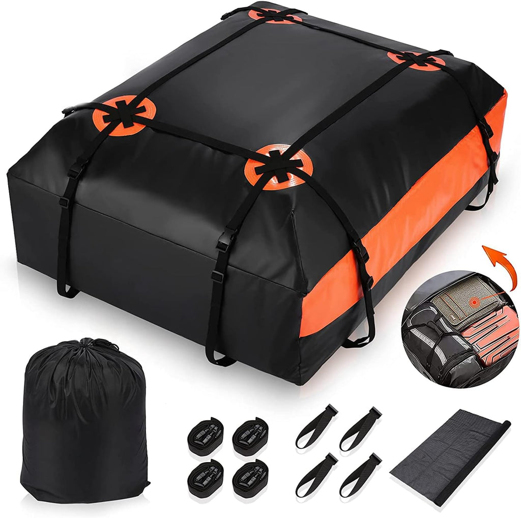 15 and 20 Cubic Feet Waterproof Rooftop Cargo Carrier Bag V776644