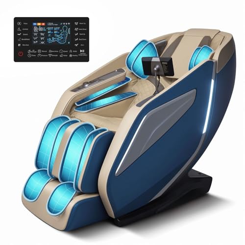 Beige Zero Gravity Full Body Massage Chair B476878