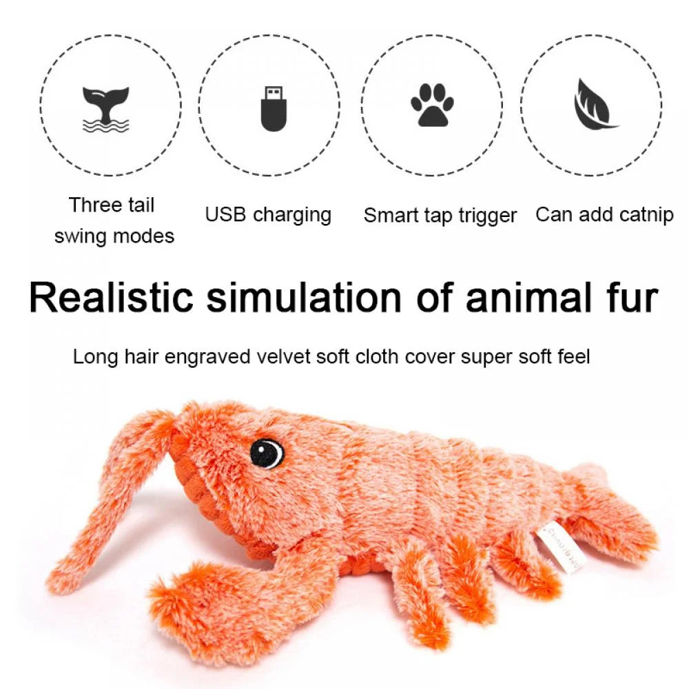 Motion Kitten Toy Plush Interactive Cat Toy H4953
