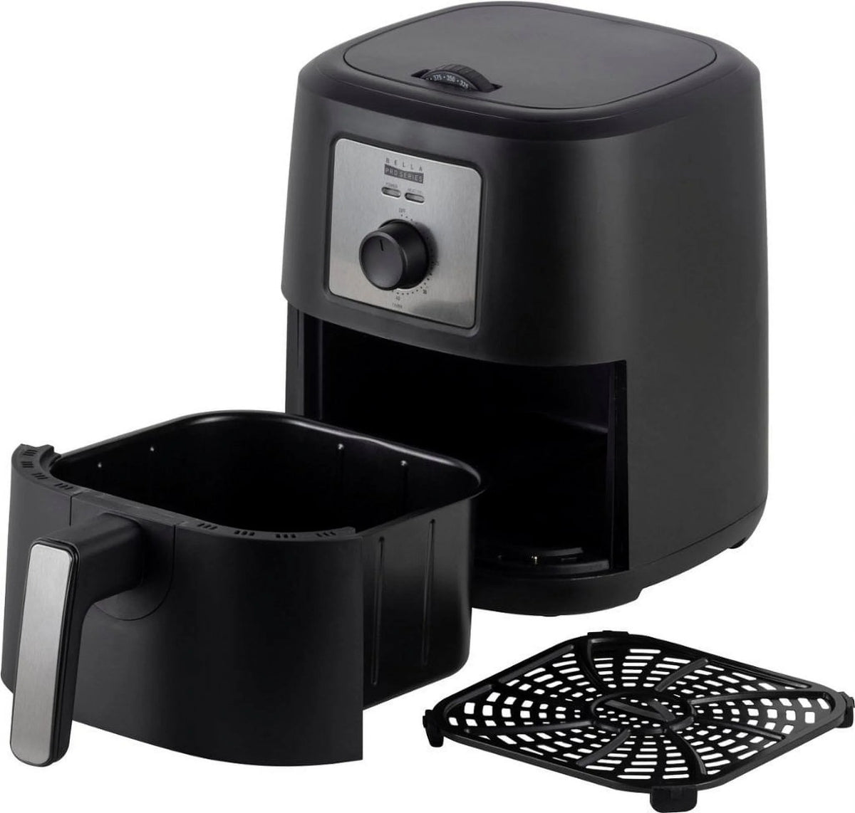 4.2-qt. Manual Air Fryer - Black L85197