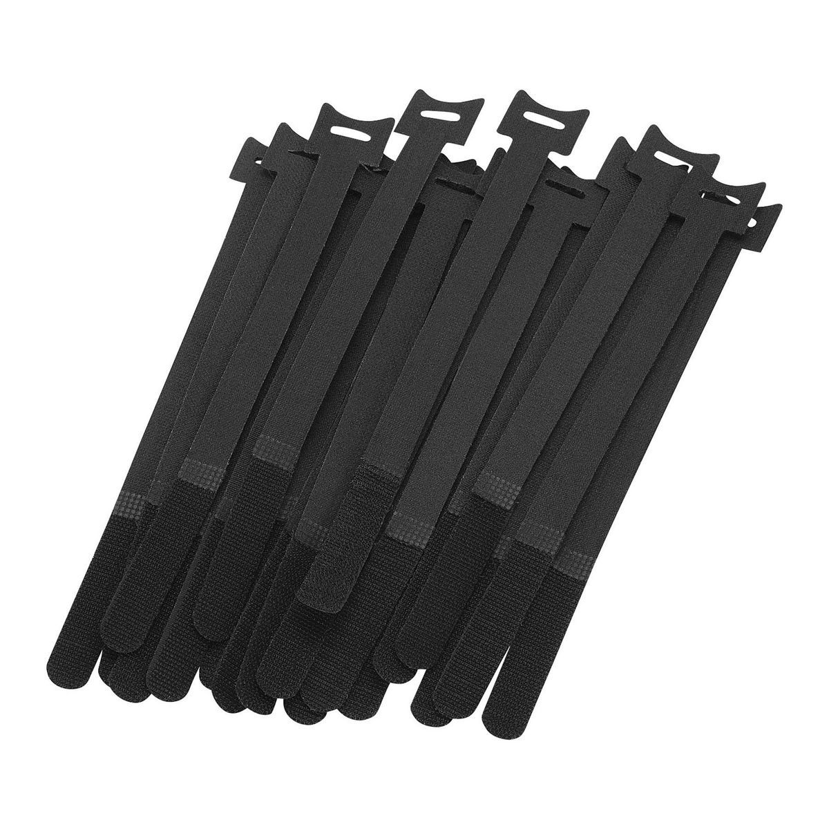 10 in. Hook & Loop Cable Ties, 20 Pack B1117