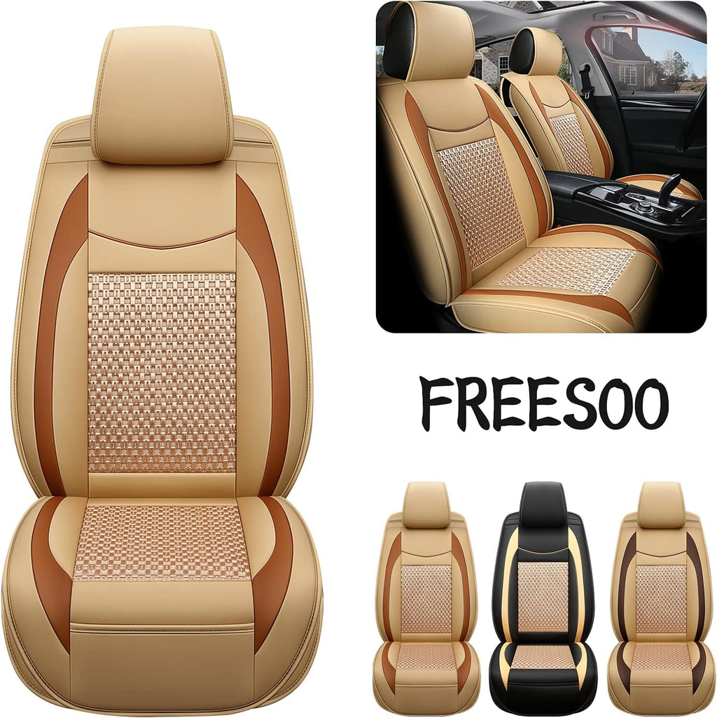 Faux Leather Car Seat Cover Front Only F75723