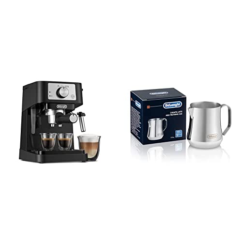Manual Espresso Machine with 15 Bar Pump and Milk Frother I124