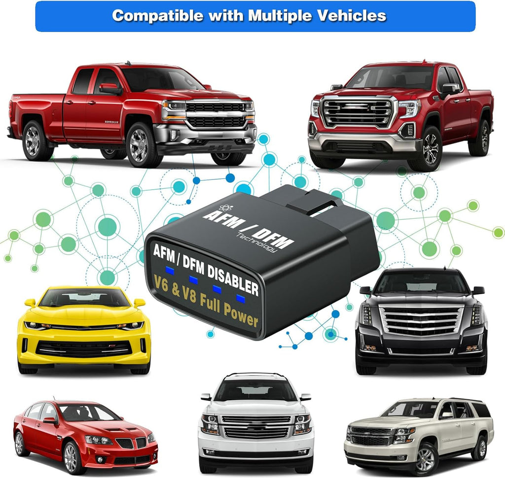 Active Fuel Management Disabler Device Compatible with GM V6 V8 Vehicle Z6501