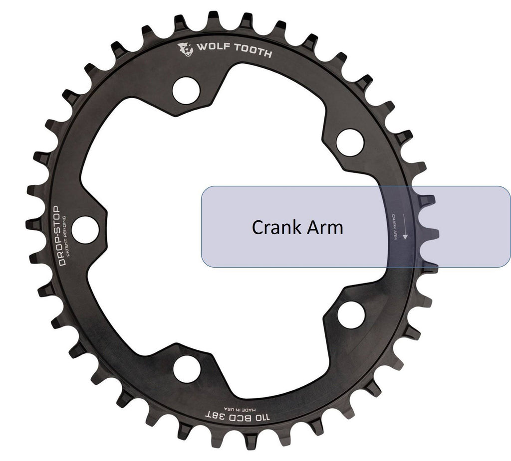 42T 110 BCD 5-Bolt Chainring D1099