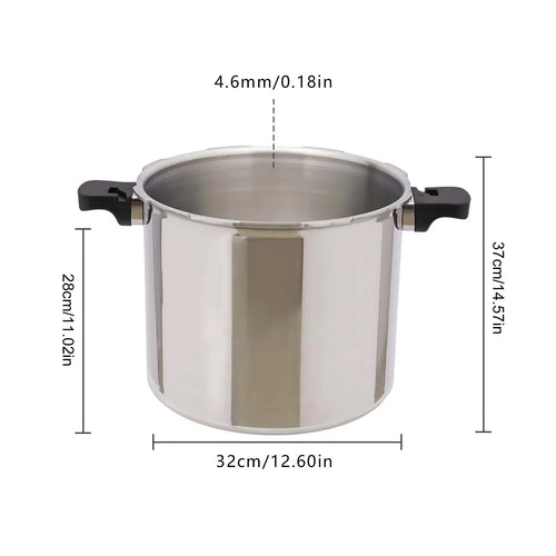 23 Quart Pressure Cooker Canner with Pressure Control M3764