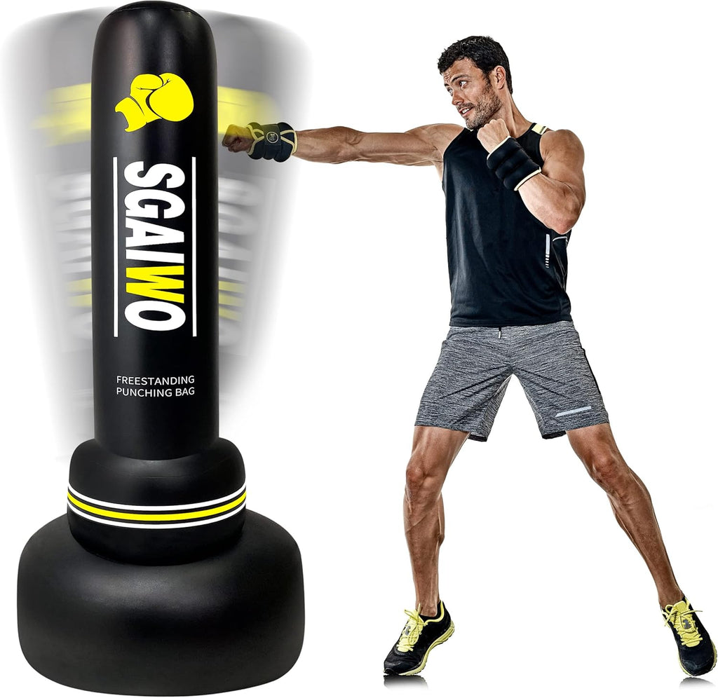 69" Freestanding Heavy Punching Bag Y926