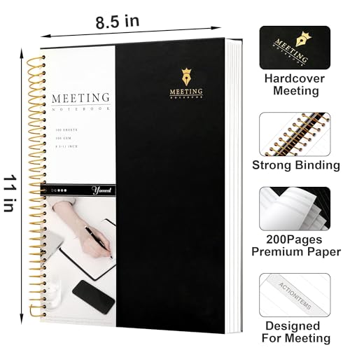 Pink Hardcover Leather Meeting Notebook P883840