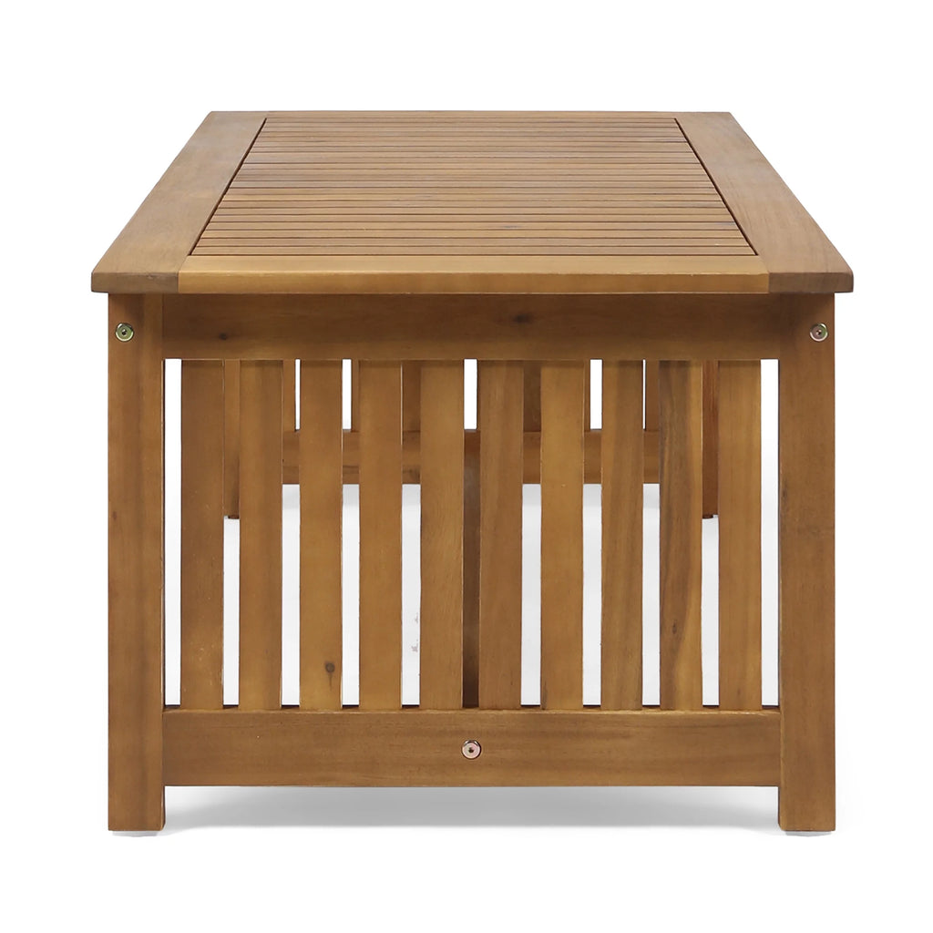 Brown Acacia Wood Outdoor Coffee Table D986013