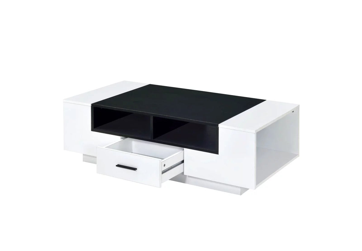 White & Black Coffee Table P9499