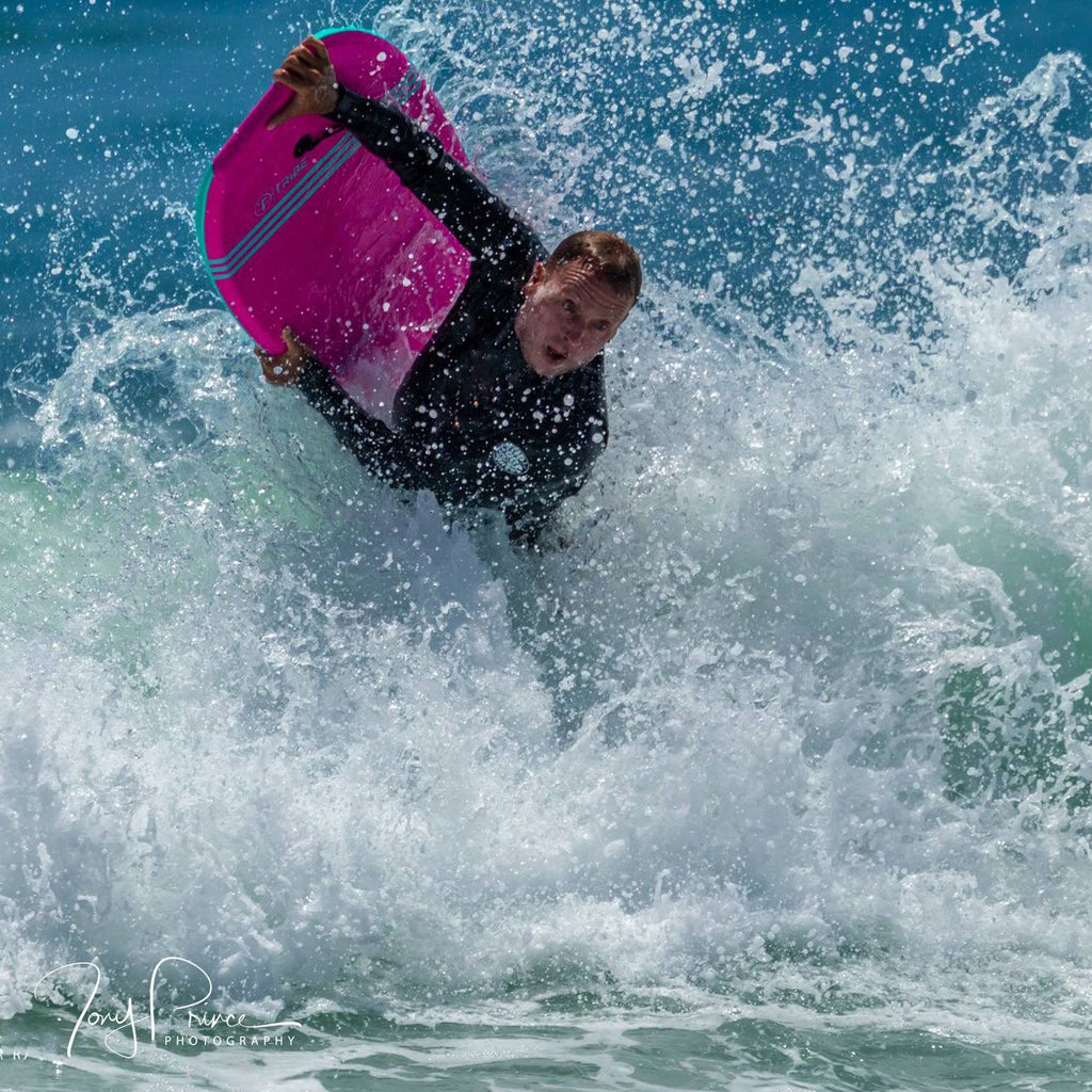 Turquoise Black White Bodyboard G802472
