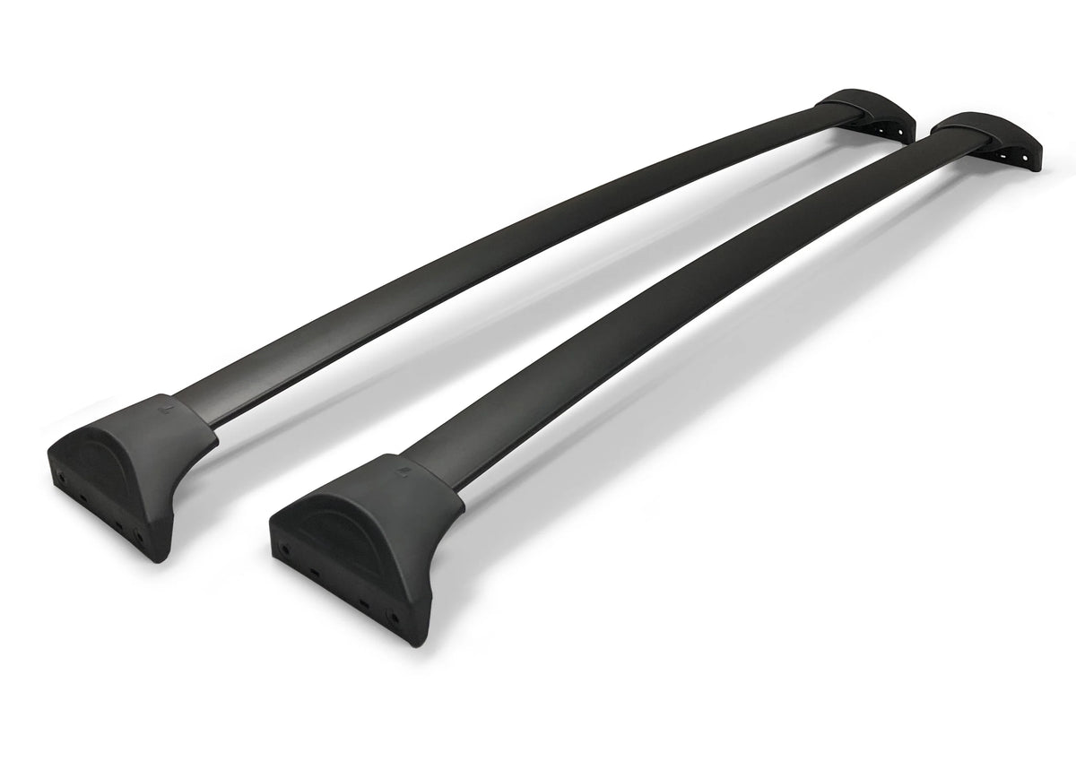 Black Aluminum Roof Rack Crossbars Set of 2pcs T20876