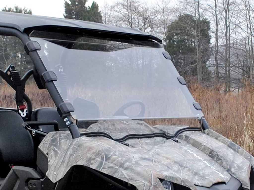 Heavy-Duty Full Windshield, 1/4" Thick Clear Polycarbonate X667456