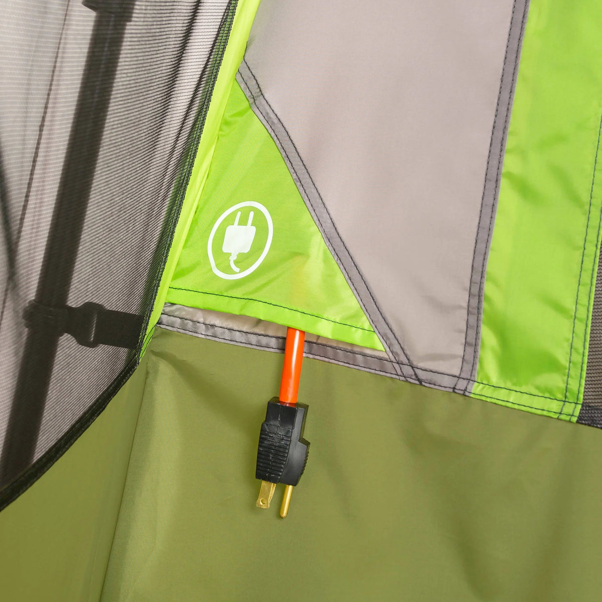 14' x 13.5' 9 Person 2 Room Instant Cabin Tent with Screen Room S316383
