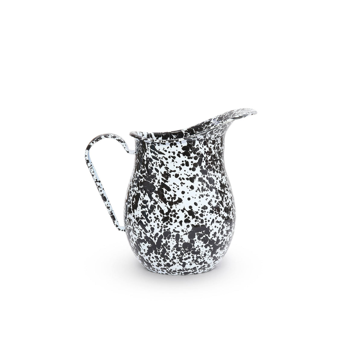 Black Marble Enamelware Pitcher G8759
