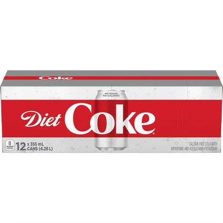 Diet Coke, 355ml, Pack of 12 J14860