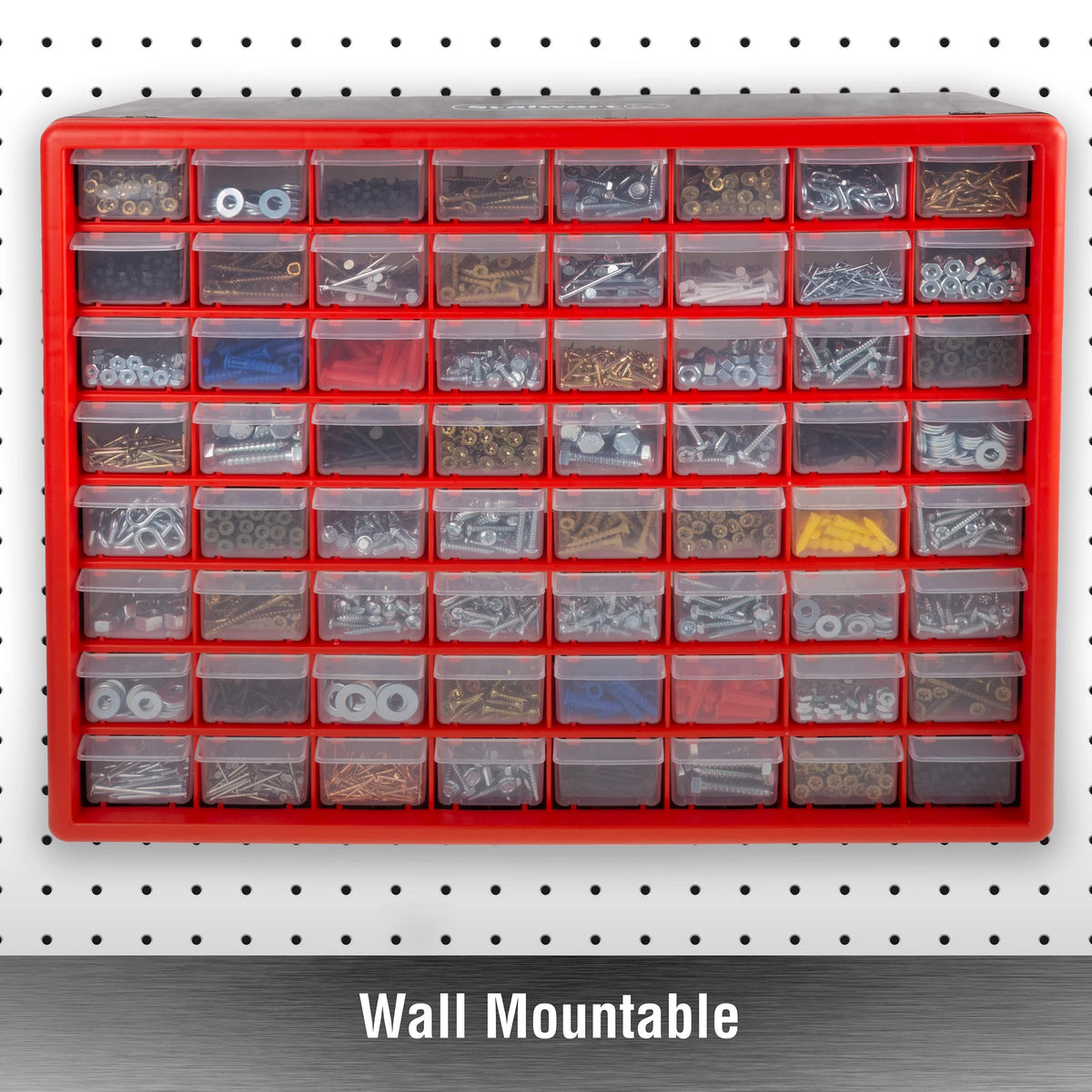 24 Drawer Plastic Storage Cabinet A290