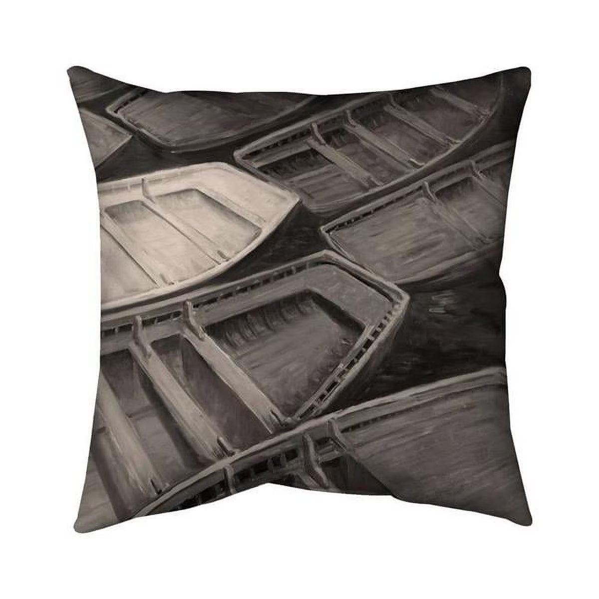 Sepia Double Sided Print Indoor Pillow W794207