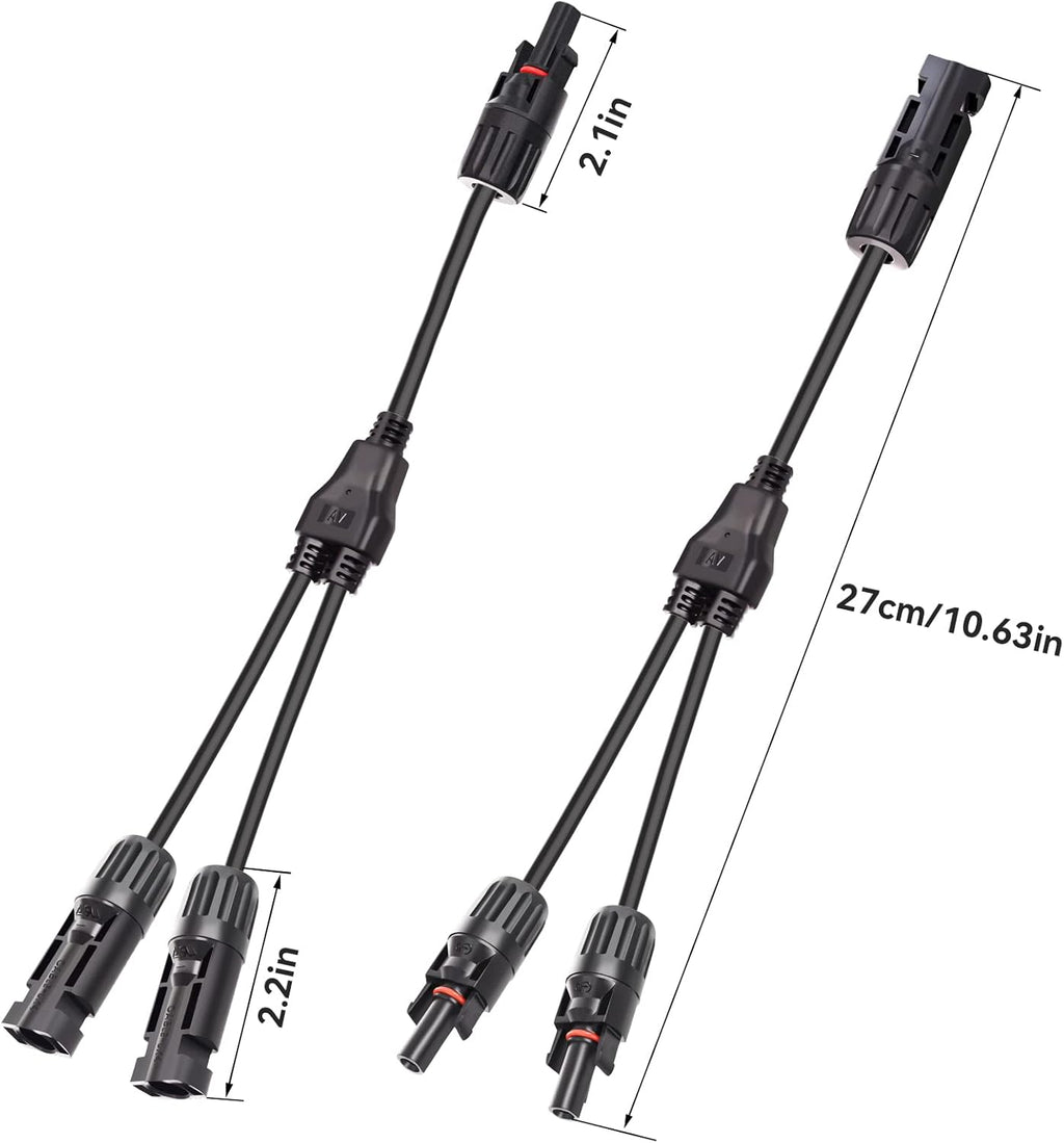 1 Pair Solar Panel Parallel Adapter D946