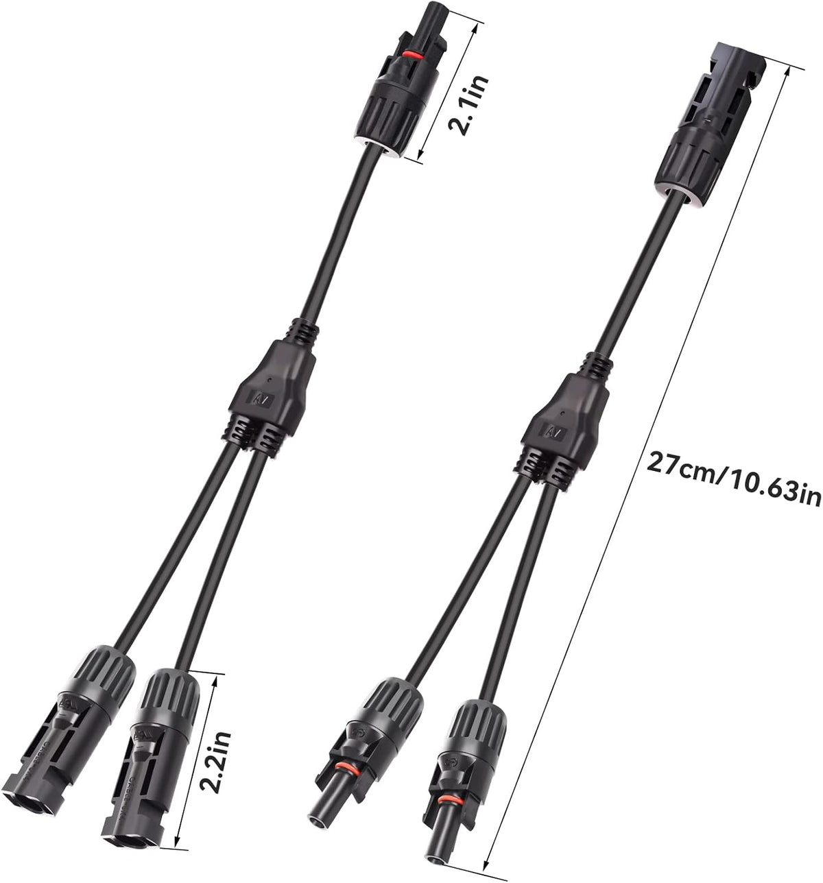 1 Pair Solar Panel Parallel Adapter D946