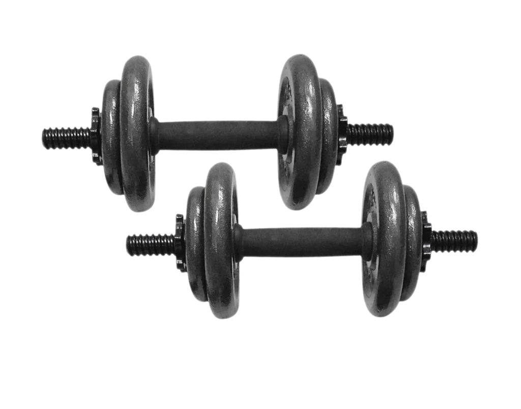 40lb Adjustable Cast Iron Dumbbell Set S55147