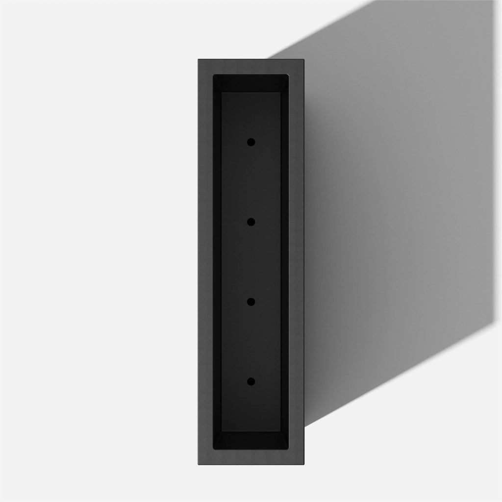 Black Plastic Planter A927