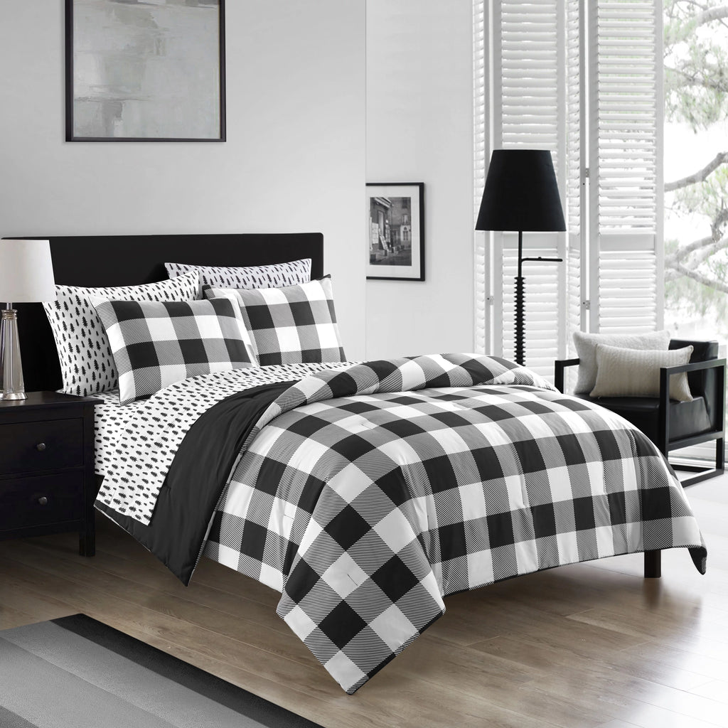 King 7-Piece Bed in a Bag Bedding Set N625