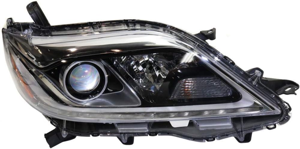 Toyota Sienna Passenger Side Halogen Headlight J425