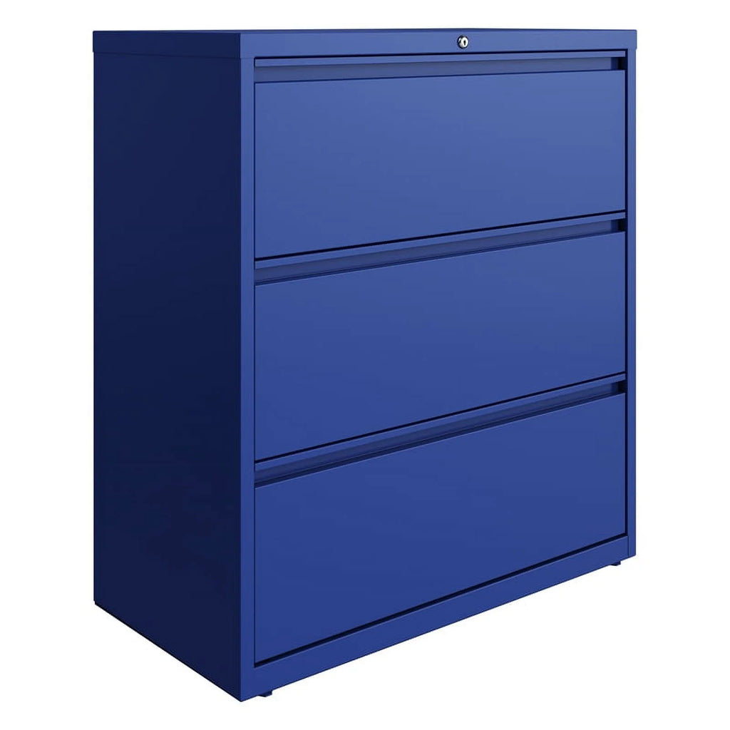 36" Metal Lateral File Cabinet with 3 Drawers O17966