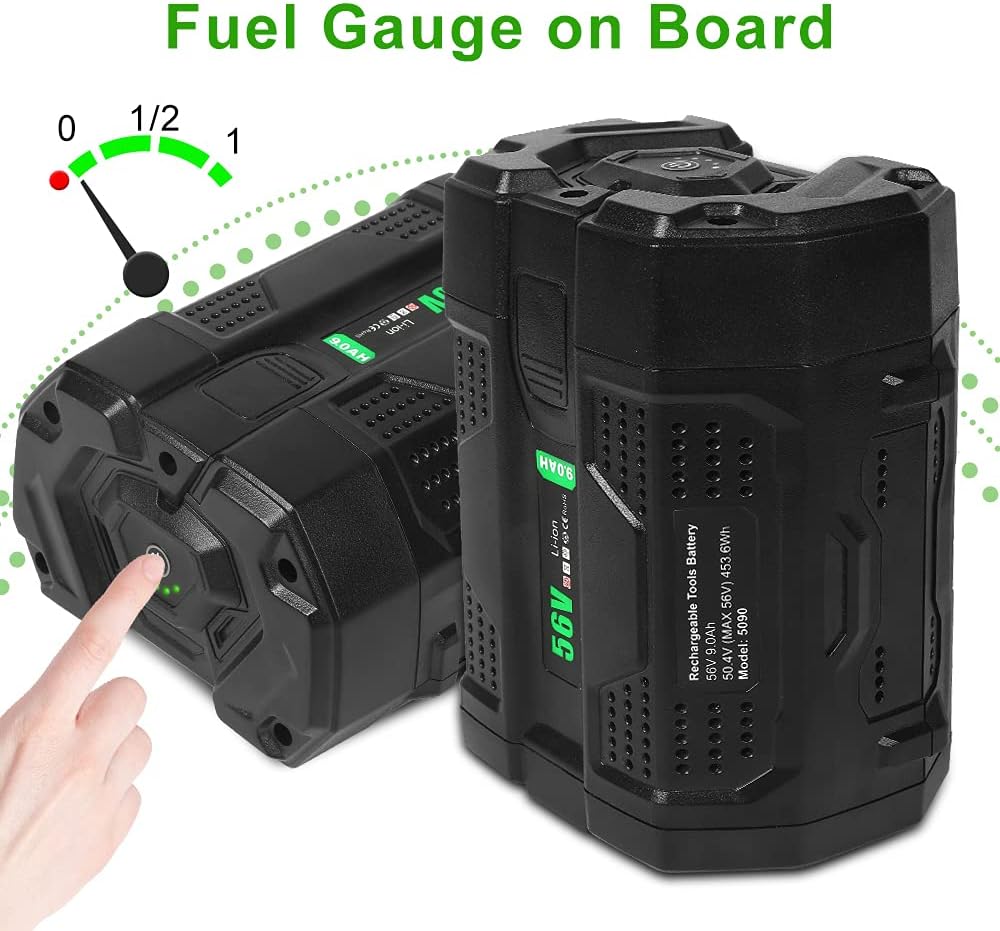 56V 9.0Ah Lithium Battery with Power Indicator H380