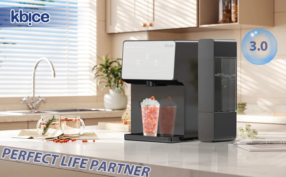 Self Dispensing Countertop Nugget Ice Maker with Water Tank K9677