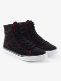Black / Red Canvas High Tops L7178
