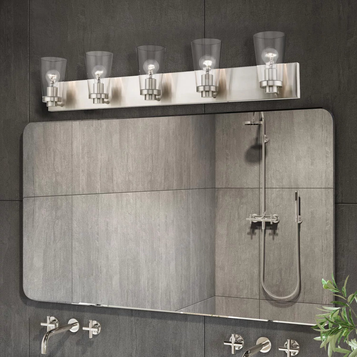 5 Light Bath Vanity F49195