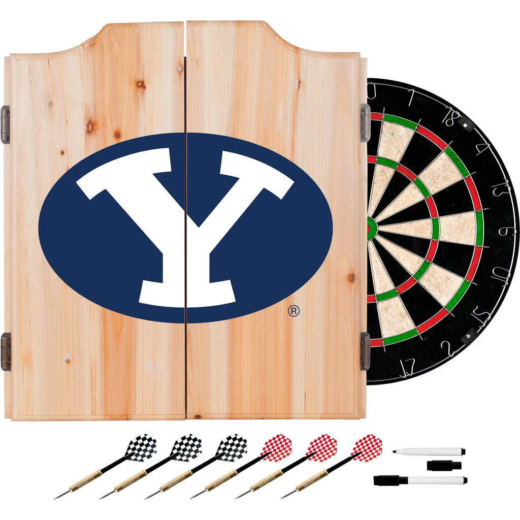 Wood Dart Cabinet Set J928357