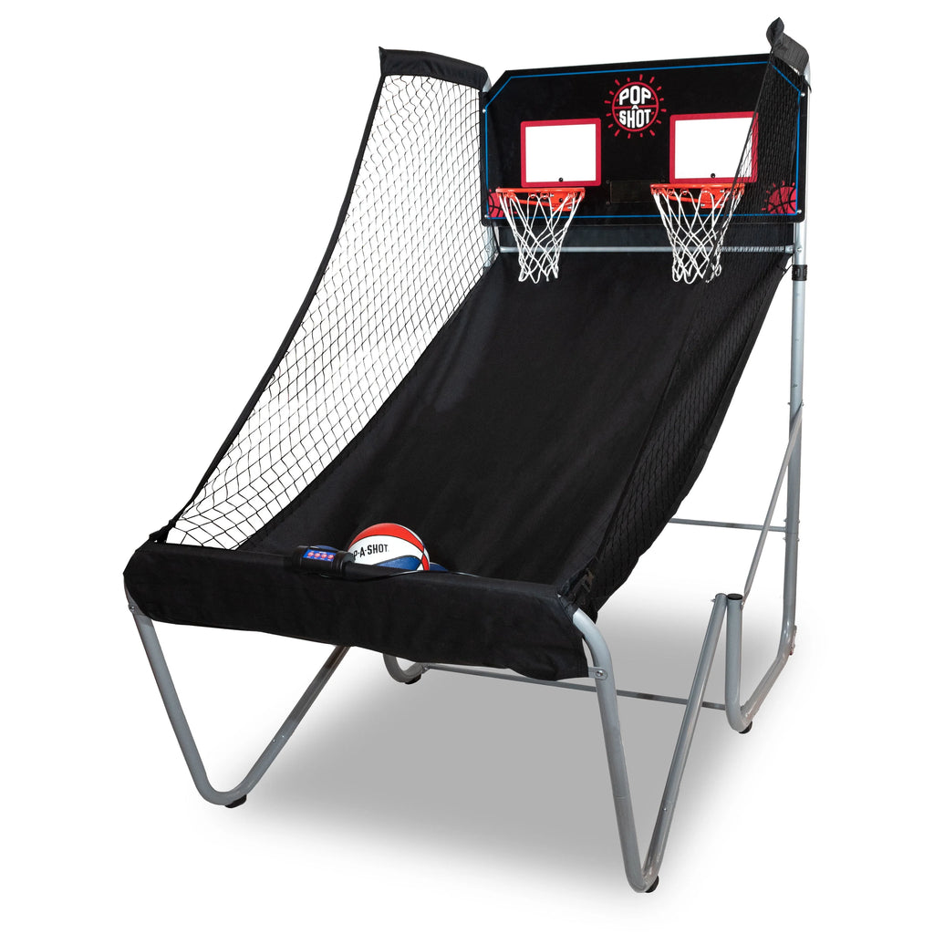Black Foldable Basketball Arcade Game with 7 Basketballs Z59424