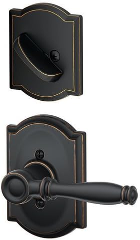 Aged Bronze Dummy Interior Pack with Deadbolt Cover Pla A320