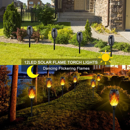 10 Pack Waterproof Solar Outdoor Lights U617306