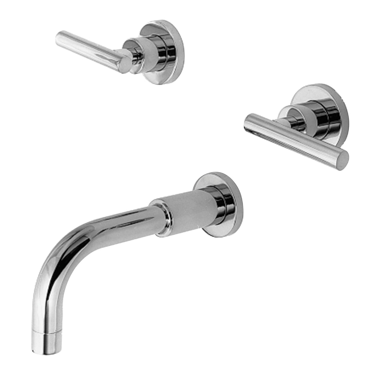 Antique Nickel Tub Faucet Y76269